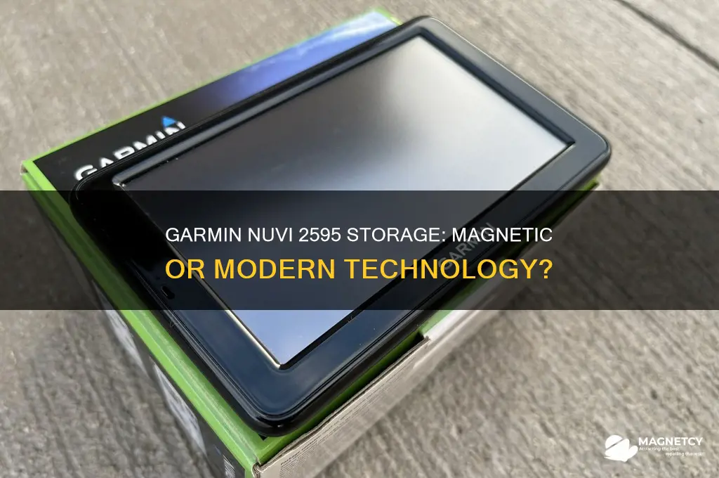 does garmin nuvi 2595 use magnetic storage