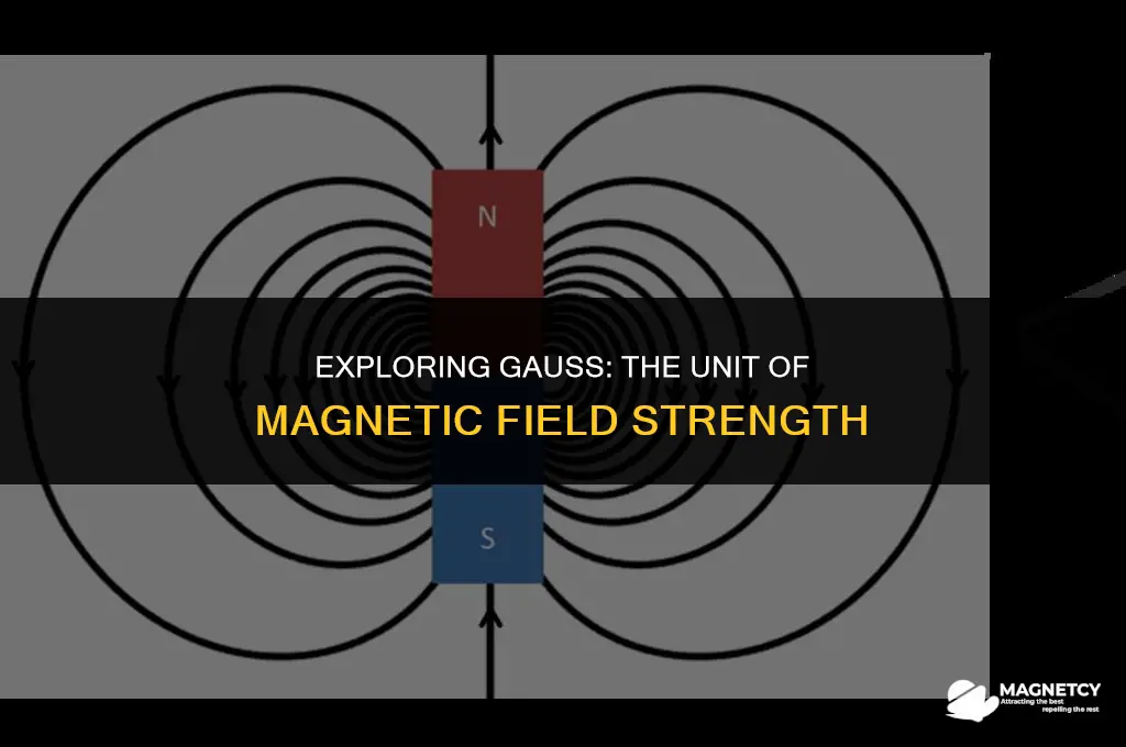 does gauss measure magnetic field strength