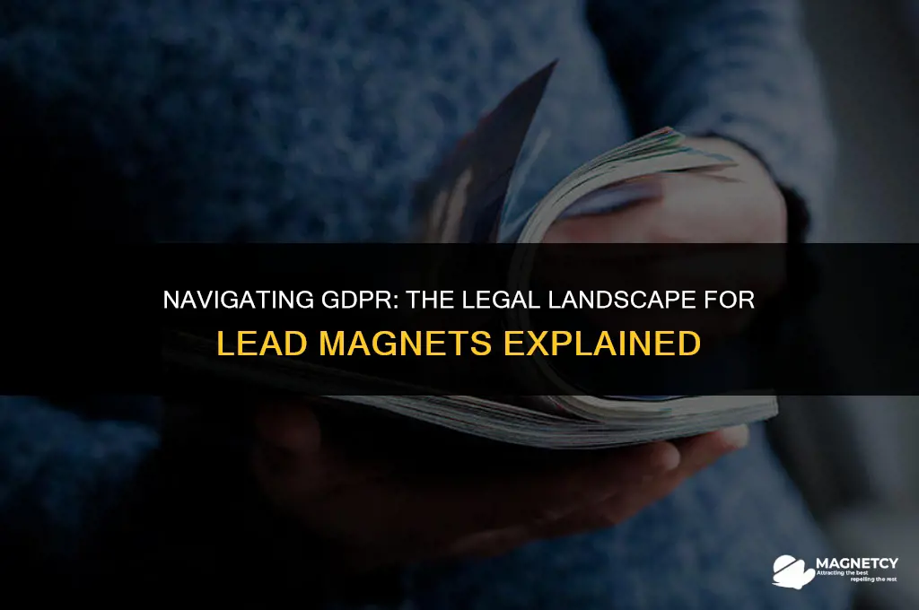 does gdpr make lead magnets illegal