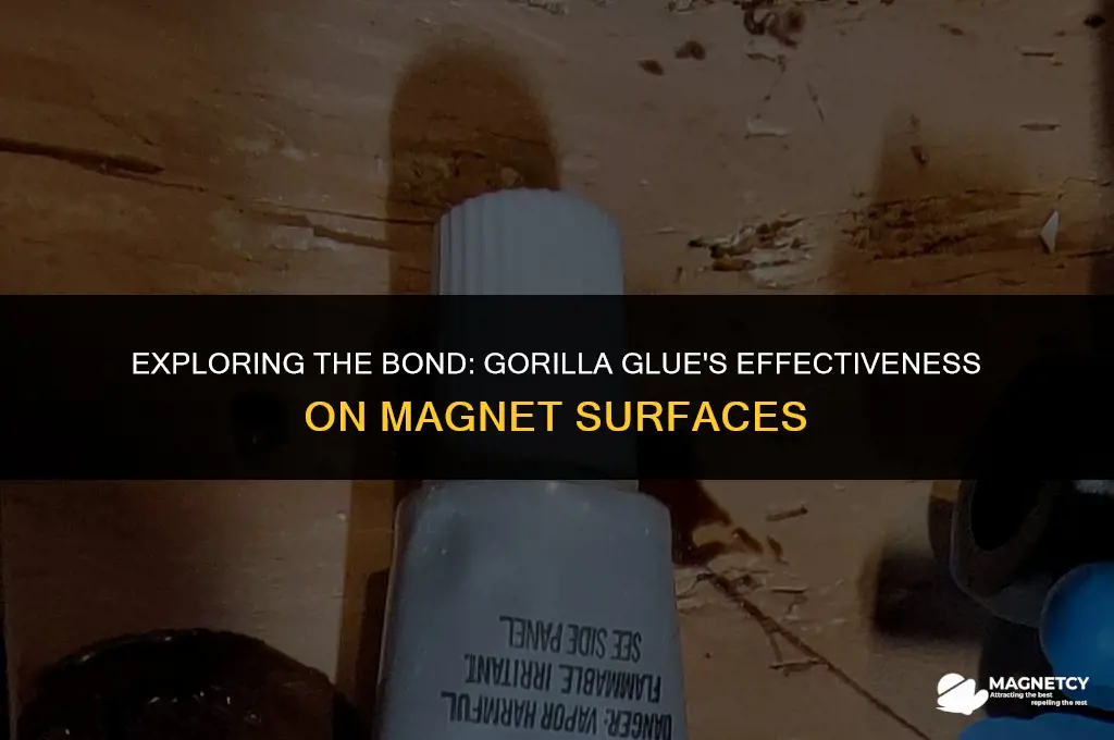 does gorilla glue work on magnets