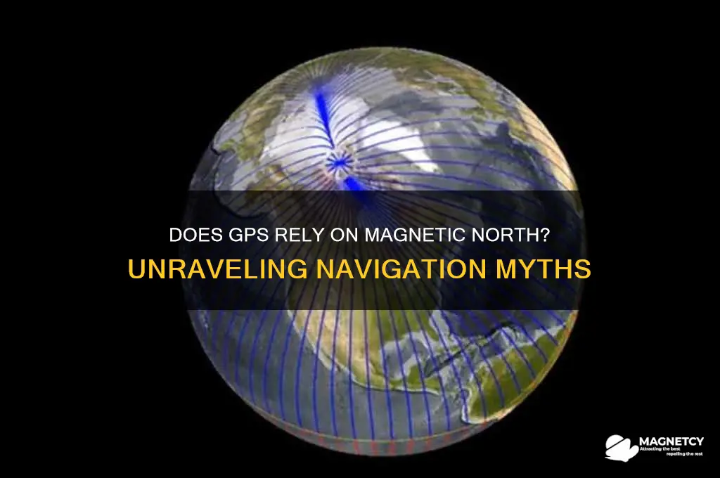 does gps system use magnetic north