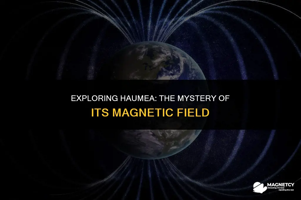 does haumea have a magnetic field