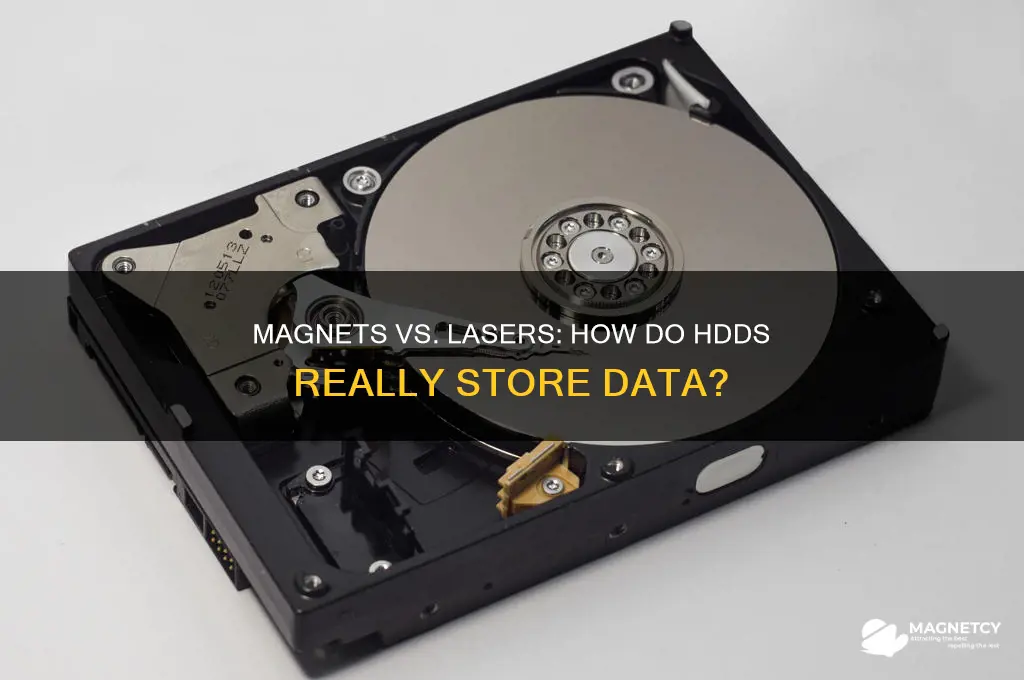 does hdds use magnets or lasers