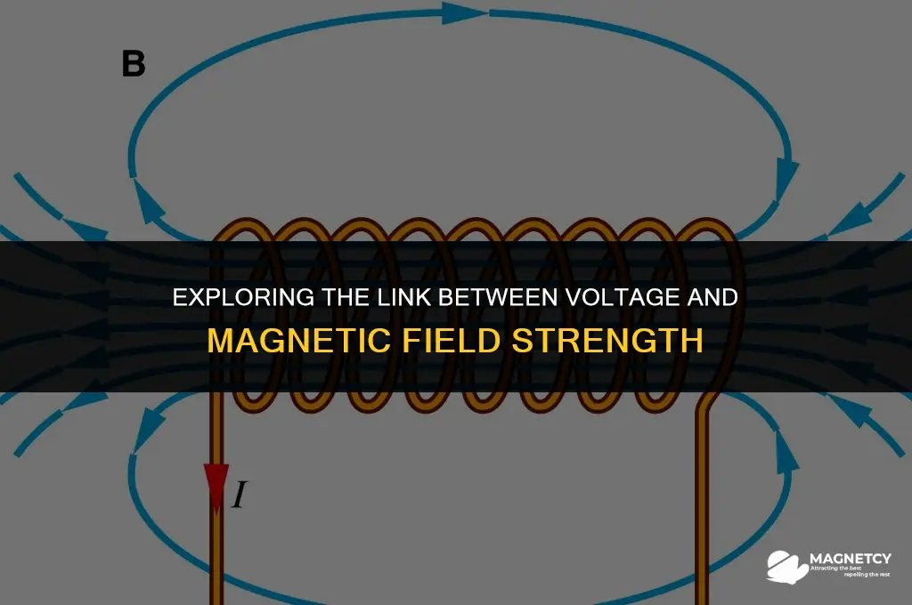 does higher voltage mean stronger magnetic field