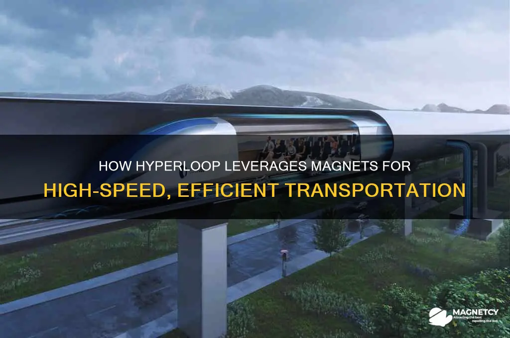 does hyperloop use magnets