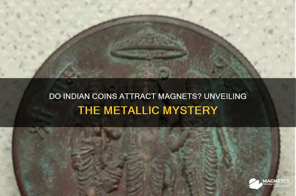 does indian coin attract magnet