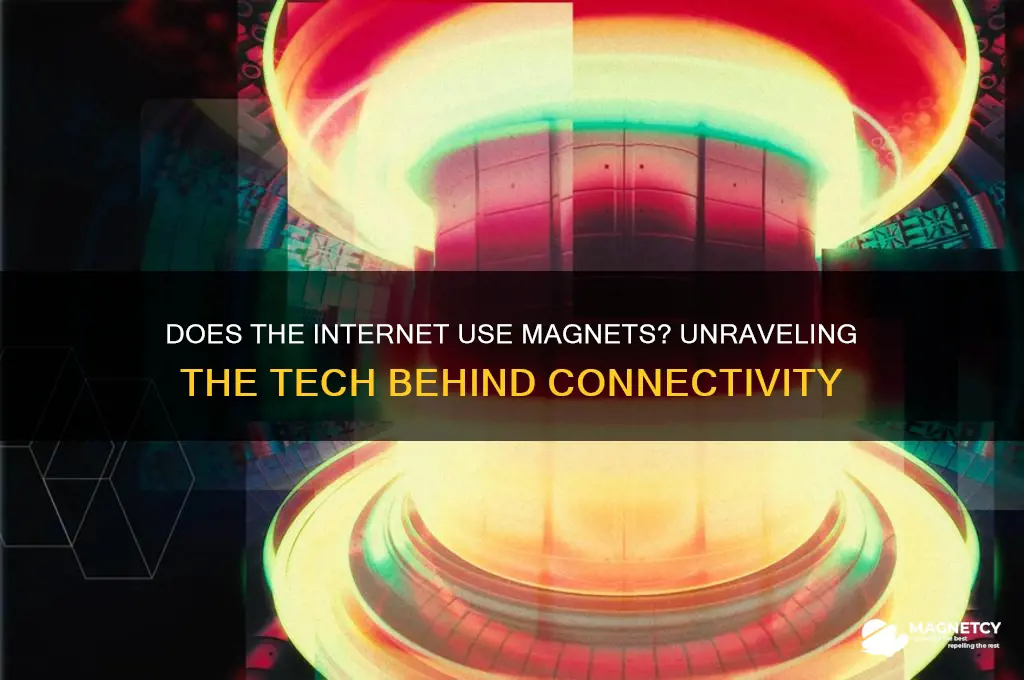 does internet use magnets