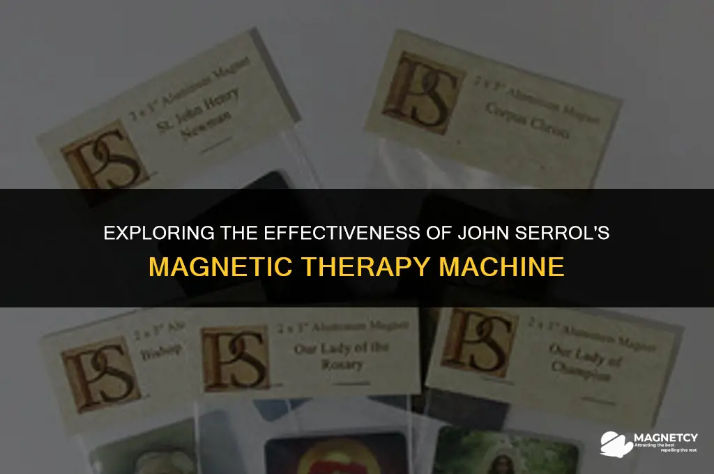 does john serols magnet machine work