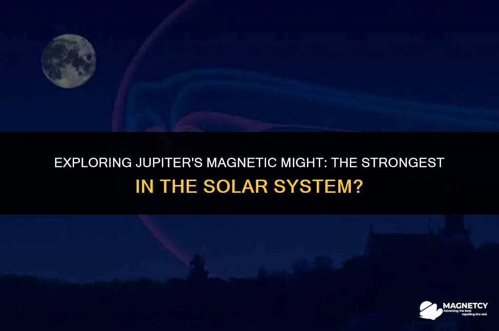 does jupiter have the strongest magnetic field