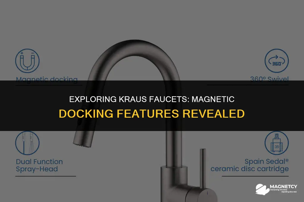 does kraus make a faucet with magnetic docking