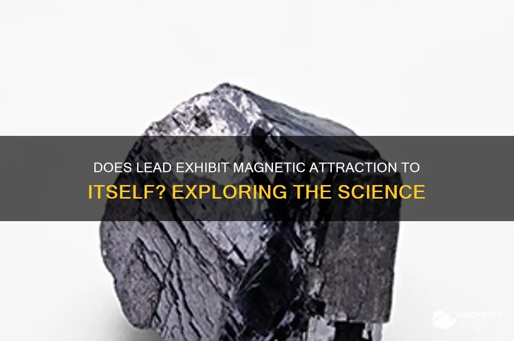 does lead have a magnetic attraction to itself