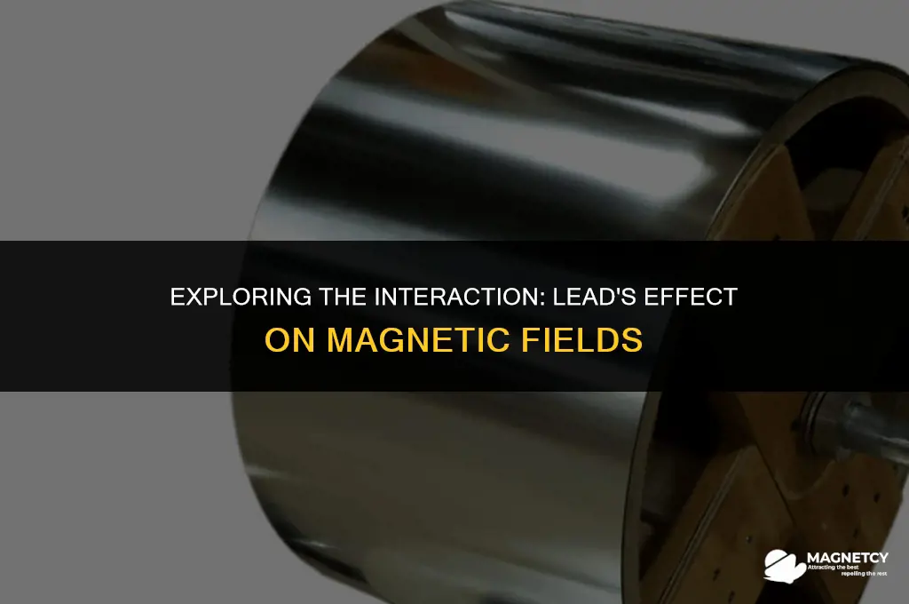 does lead interrupt magnetic fields