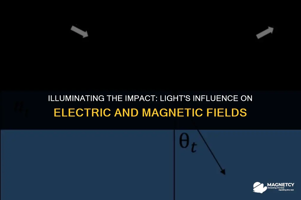 does light strengthen or weaken electric and magnetic fields