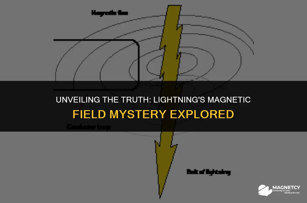 does lightning create a magnetic field