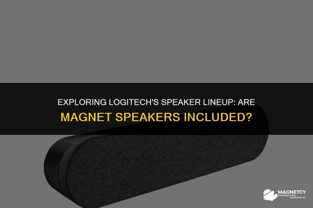 does logitech make magnet speakers