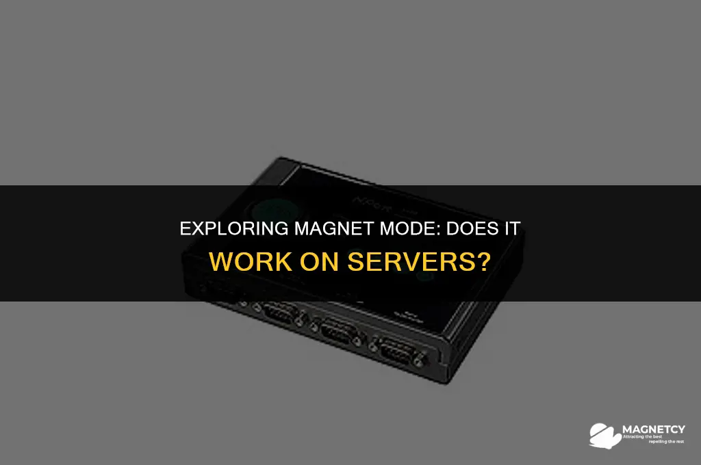 does magnet mode work on servers