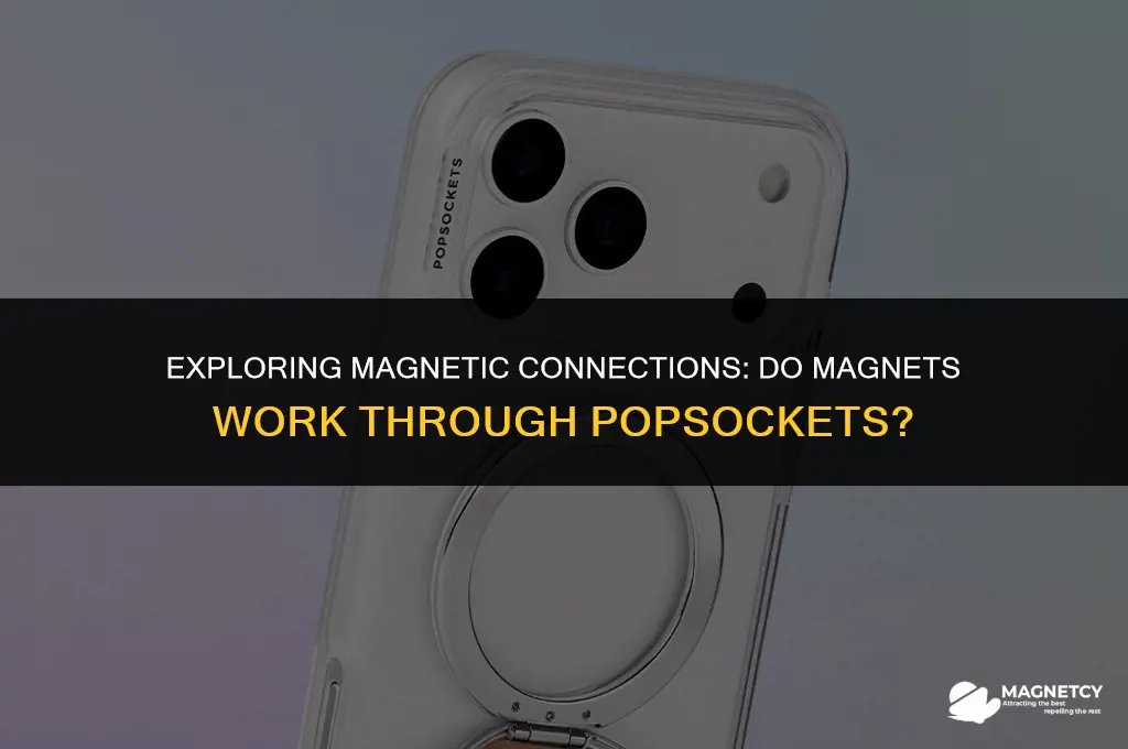 does magnet work through popsocket
