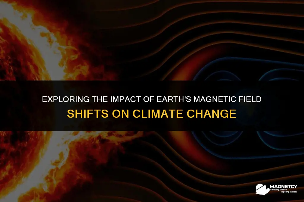 does magnetic field earth shift change climate