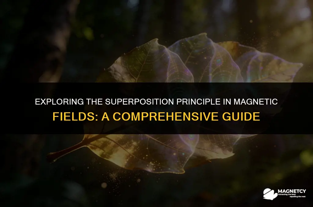 does magnetic field follow superposition