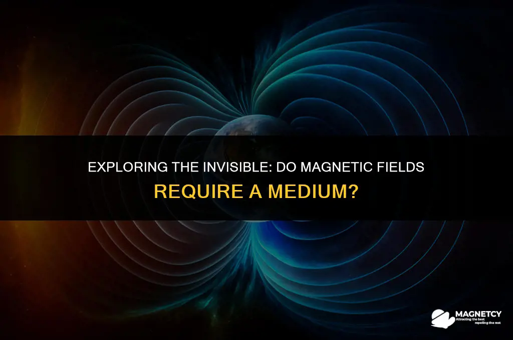 does magnetic field have medium