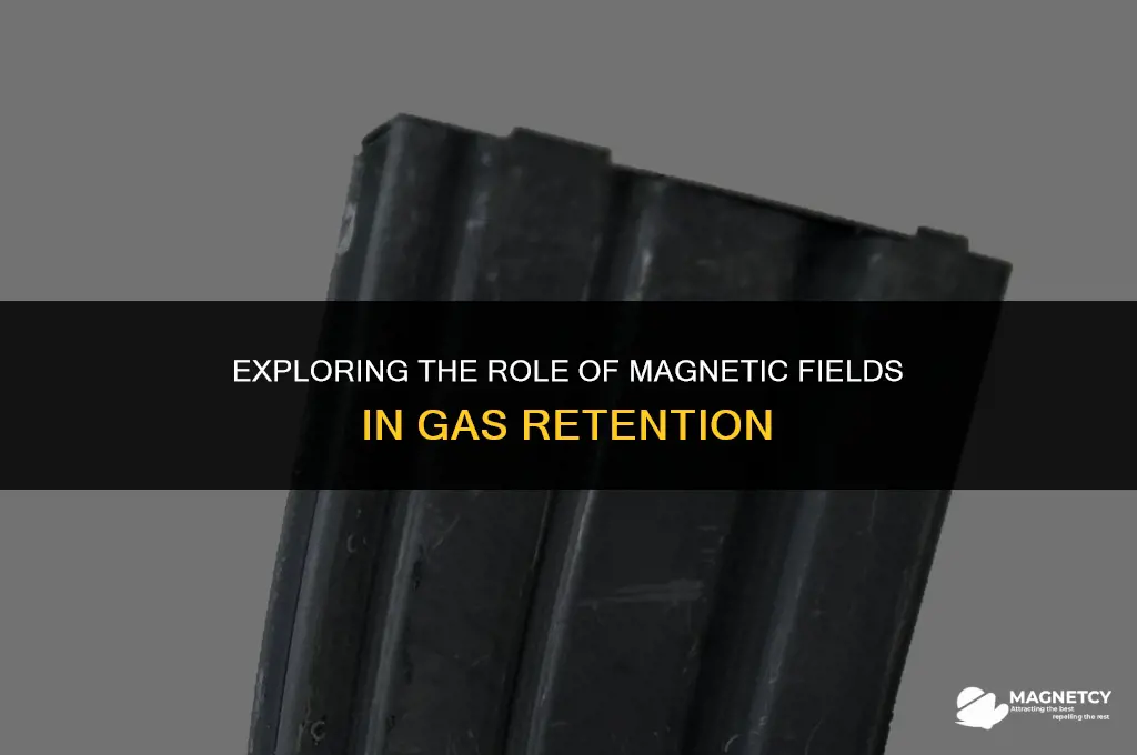 does magnetic field help hold in gas