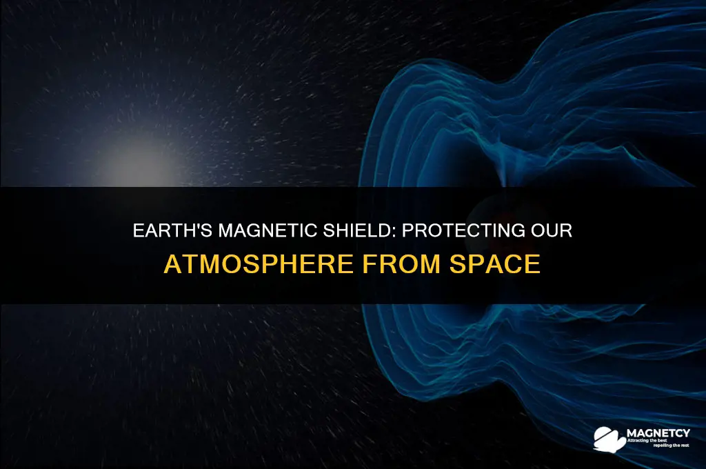 does magnetic field keep atmosphere from floating away