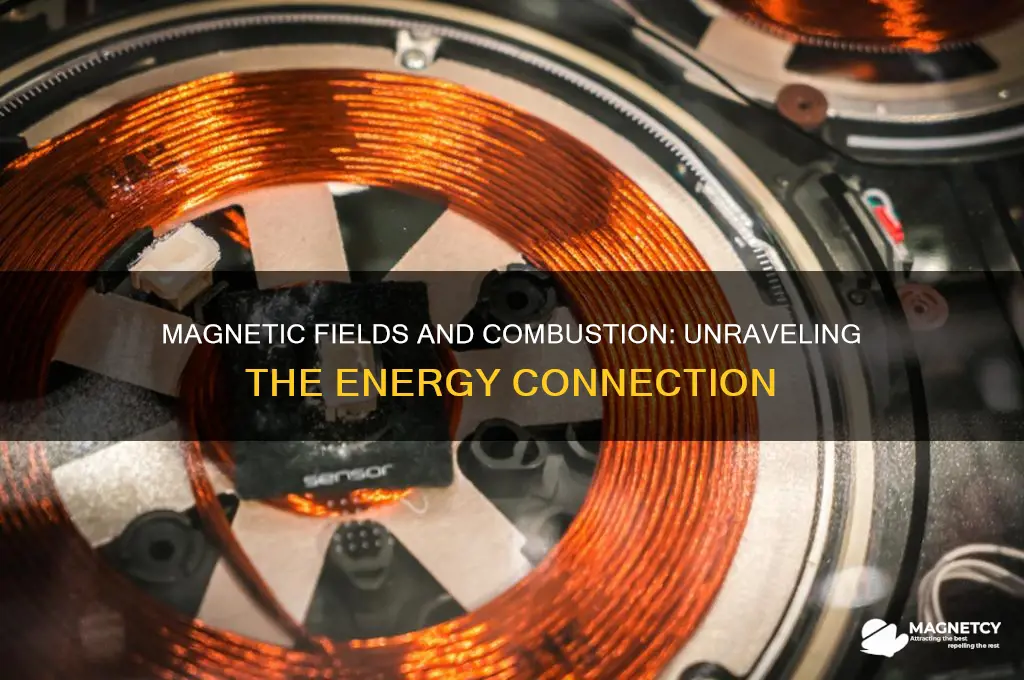 does magnetic fields use a type of combustion