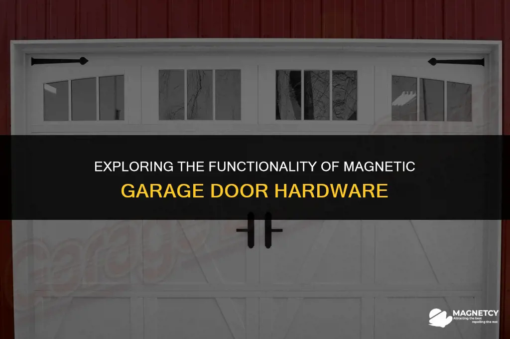 does magnetic garage door hardware work