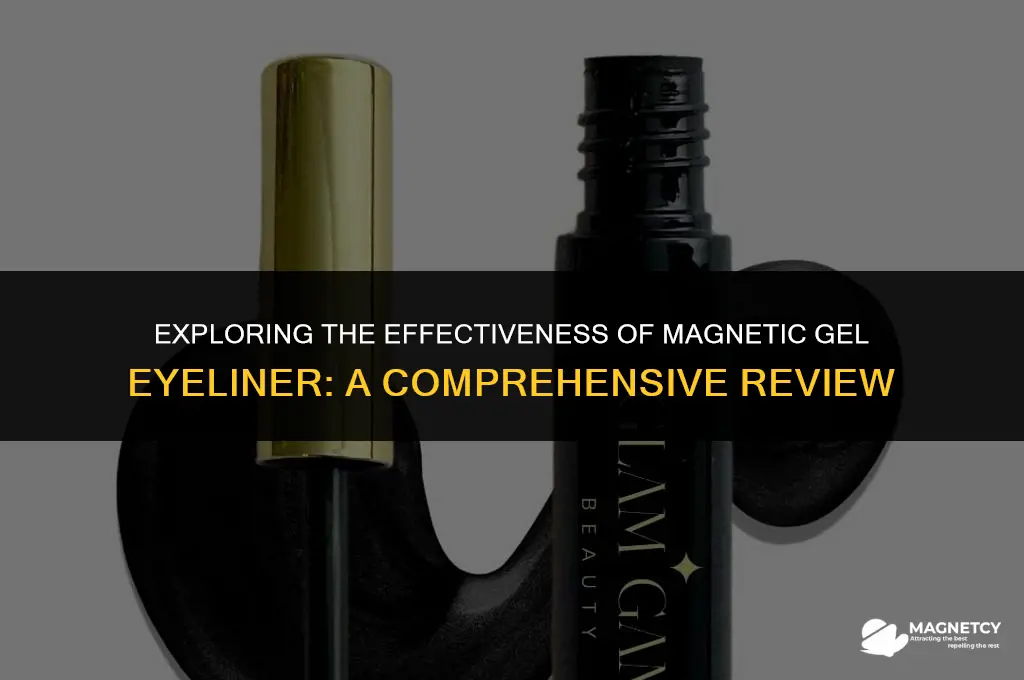 does magnetic gel eyeliner work