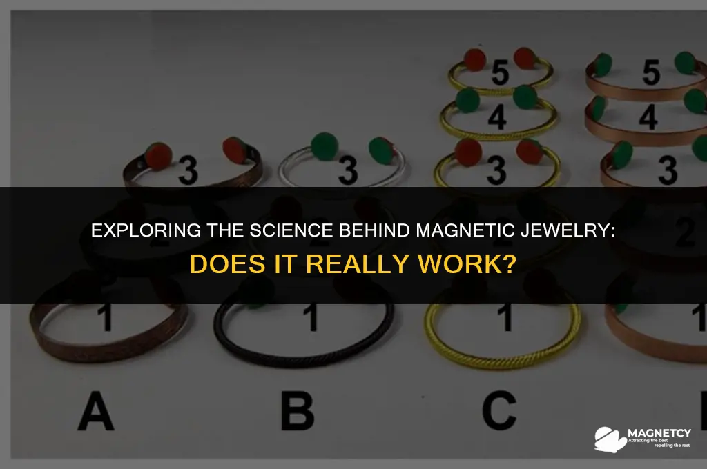 does magnetic jewellery work