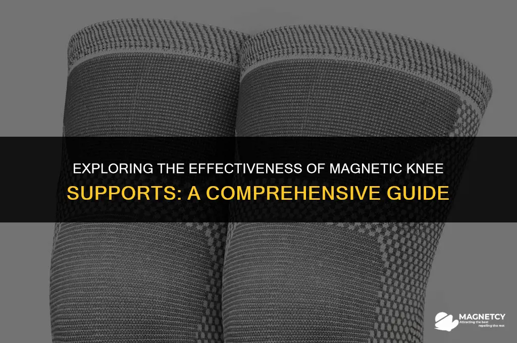 does magnetic knee support work