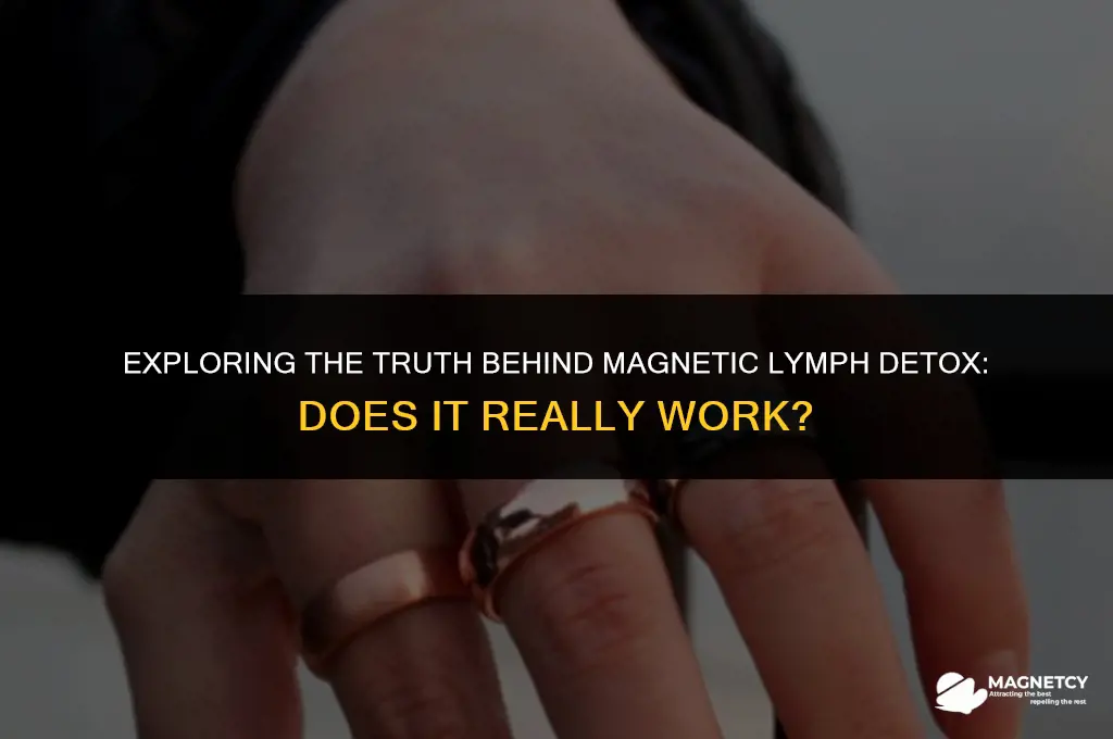 does magnetic lymph detox work