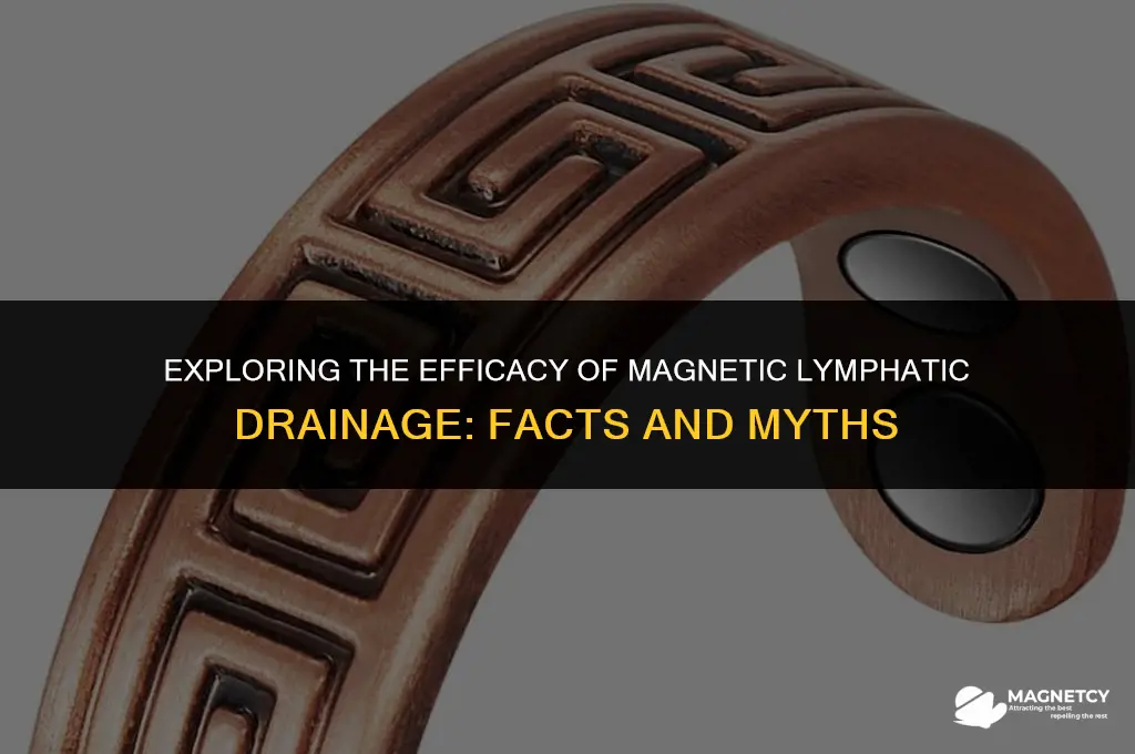 does magnetic lymphatic drainage work