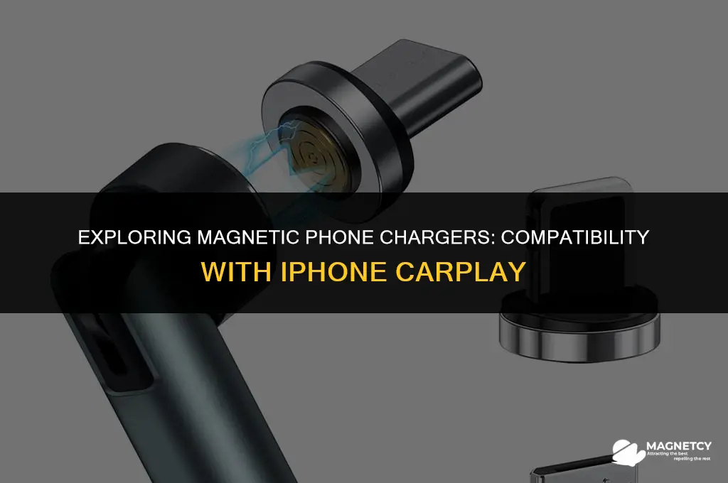 does magnetic phone charger iphone work with carplay