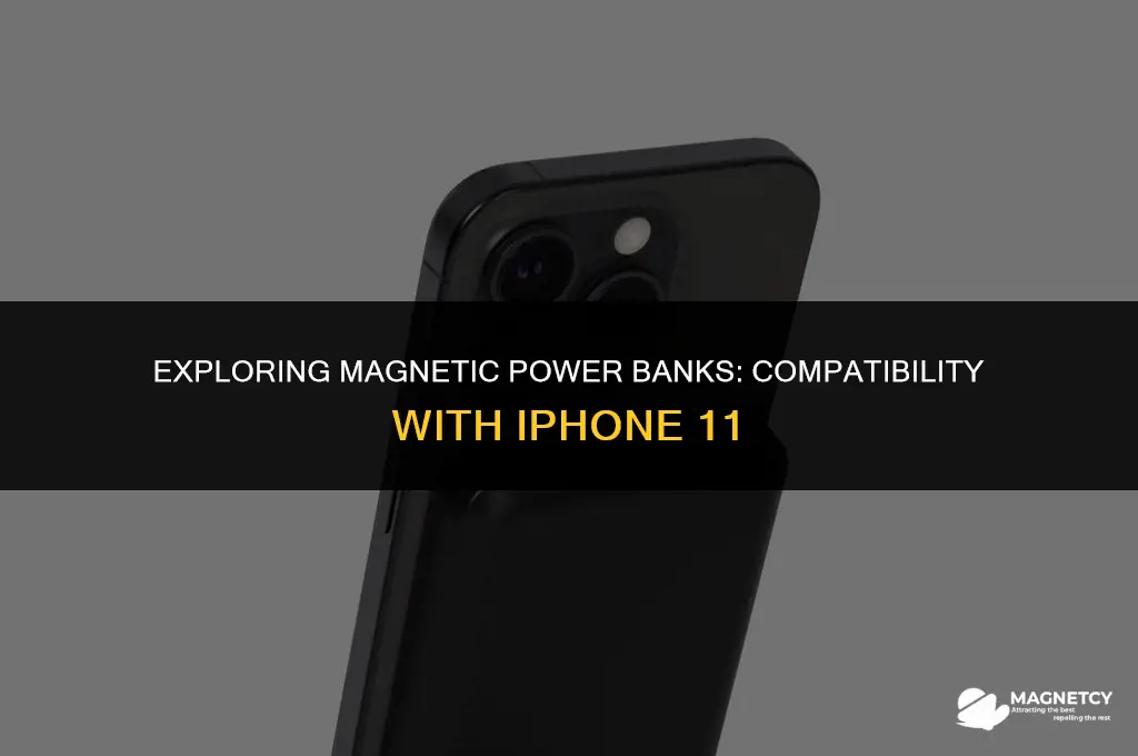 does magnetic power bank work on iphone 11