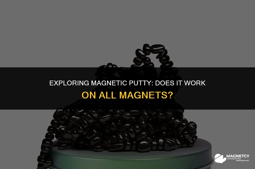 does magnetic putty work on all types of magnets