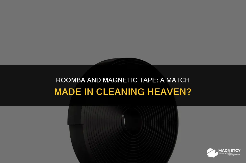does magnetic tape work with roomba
