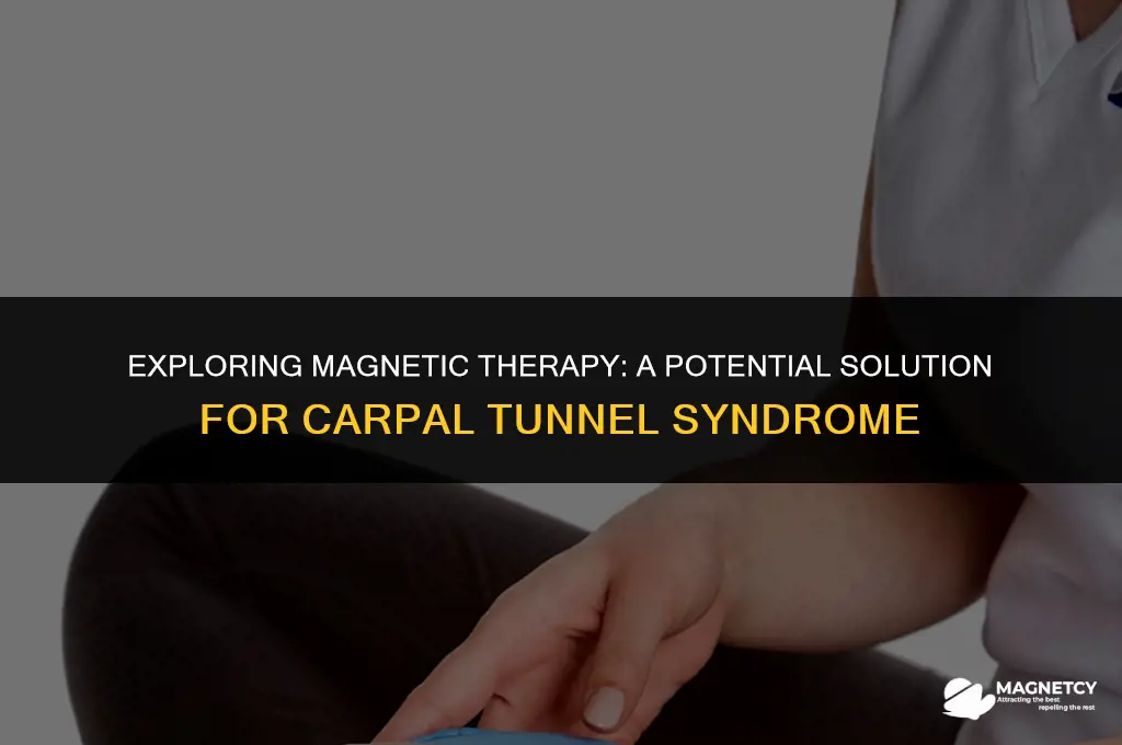 does magnetic therapy work for carpal tunnel