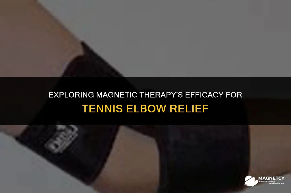 does magnetic therapy work for tennis elbow
