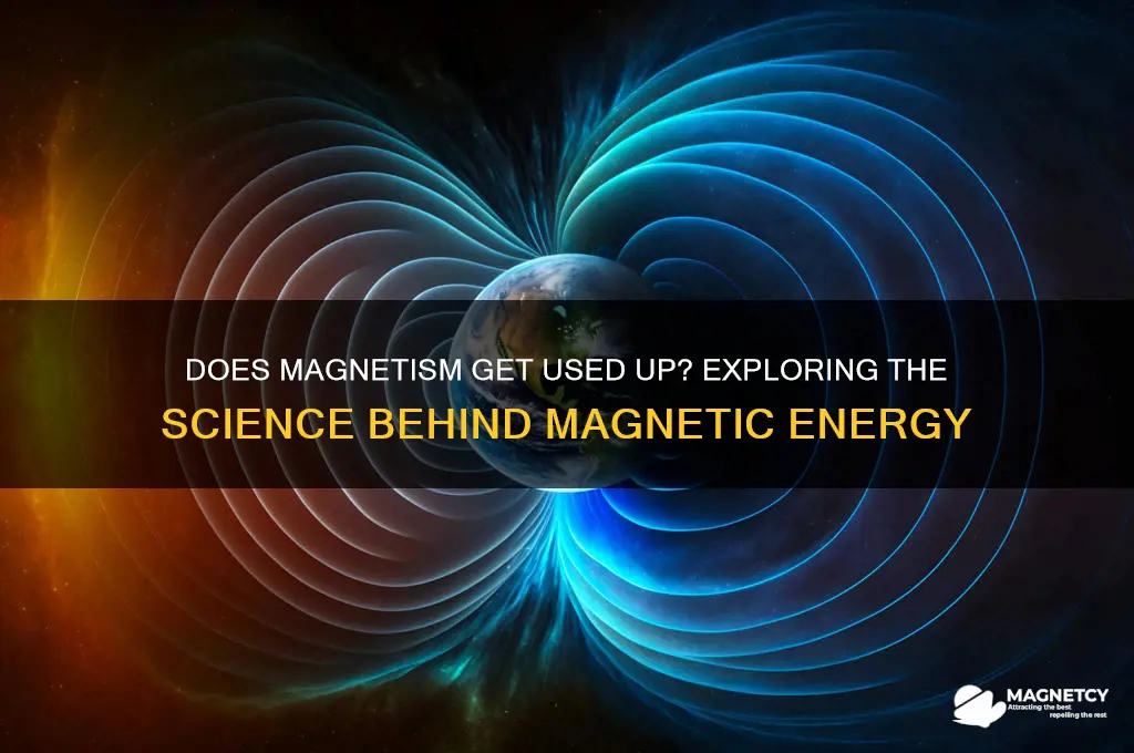 does magnetism get used up