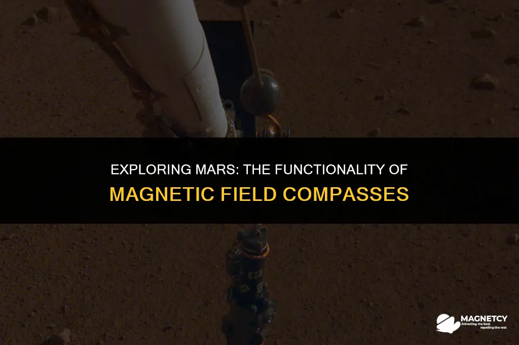 does mars magnetic field compass work