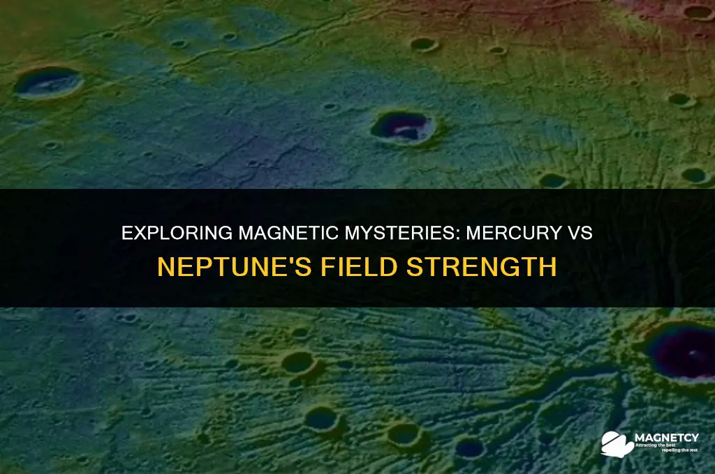 does mercury have a magnetic field vs neptune