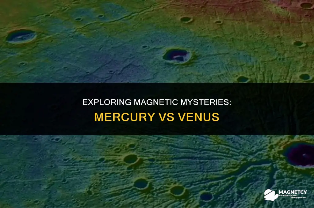 does mercury have a magnetic field vs venus