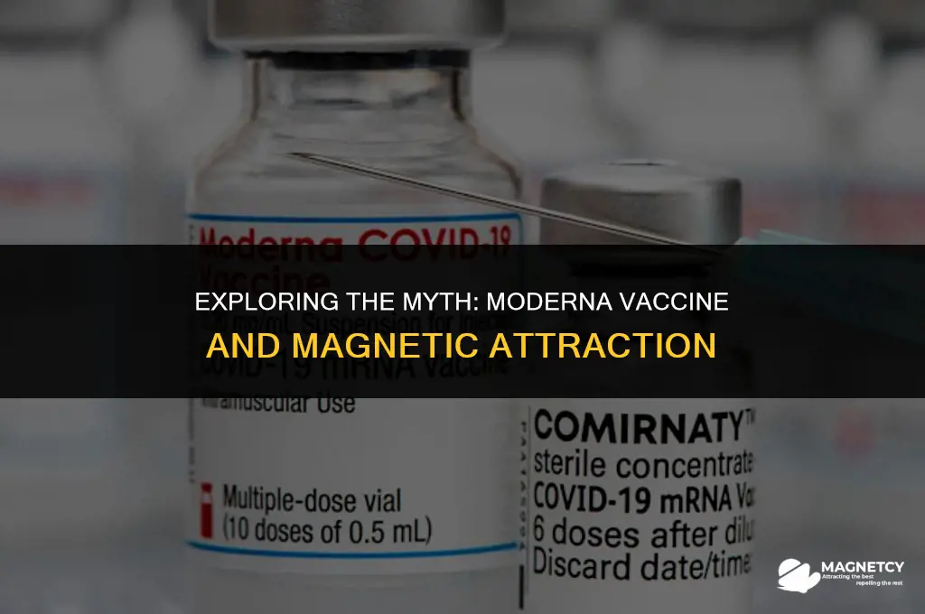 does moderna make you magnetic