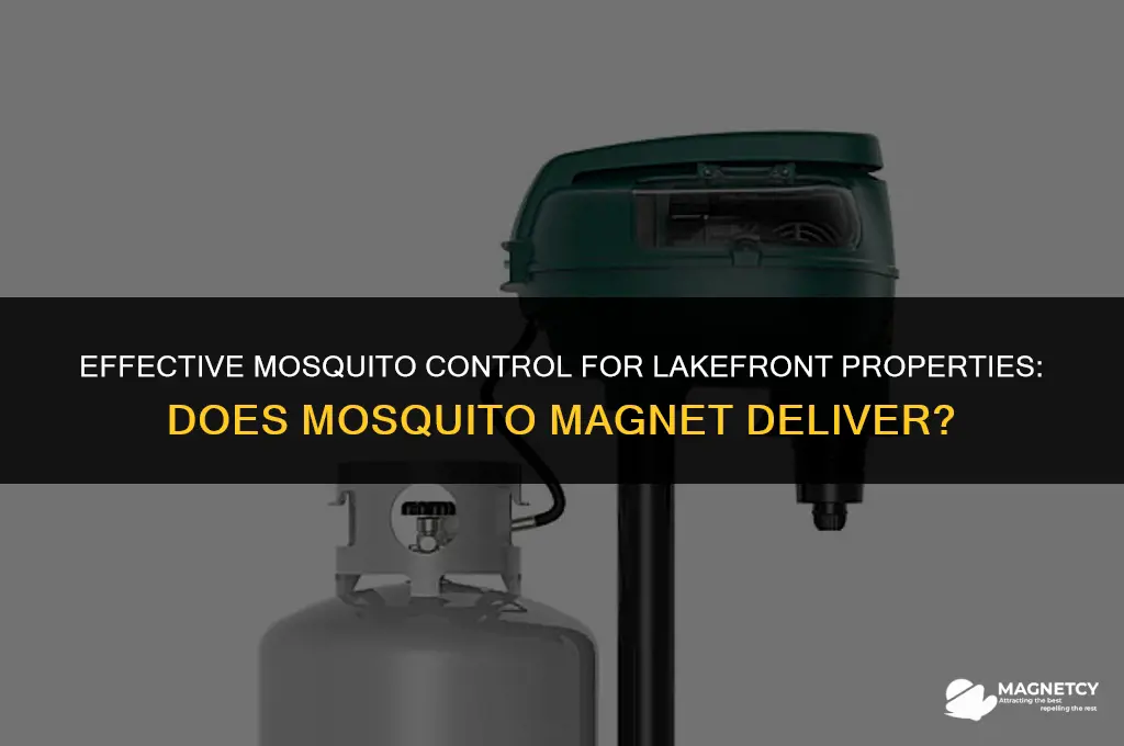 does mosquito magnet work for lakefront property