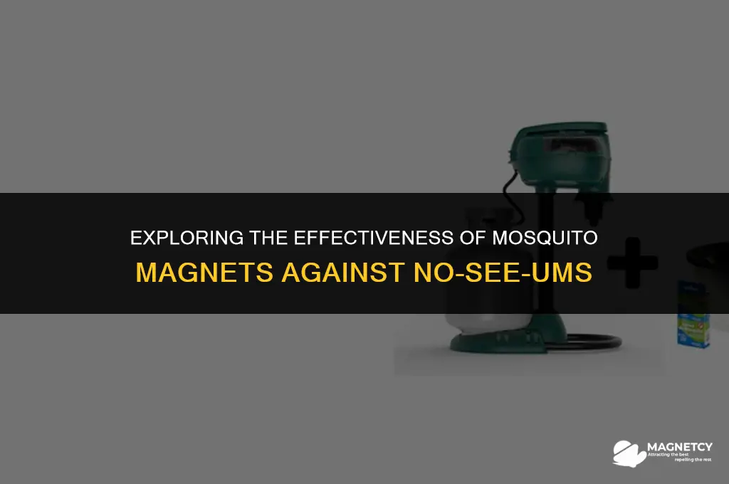 does mosquito magnet work for no see ums
