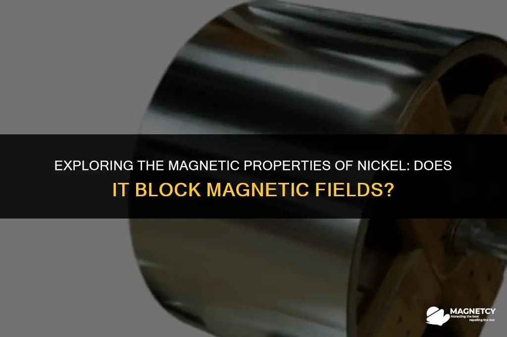 does nickel block magnetic fields