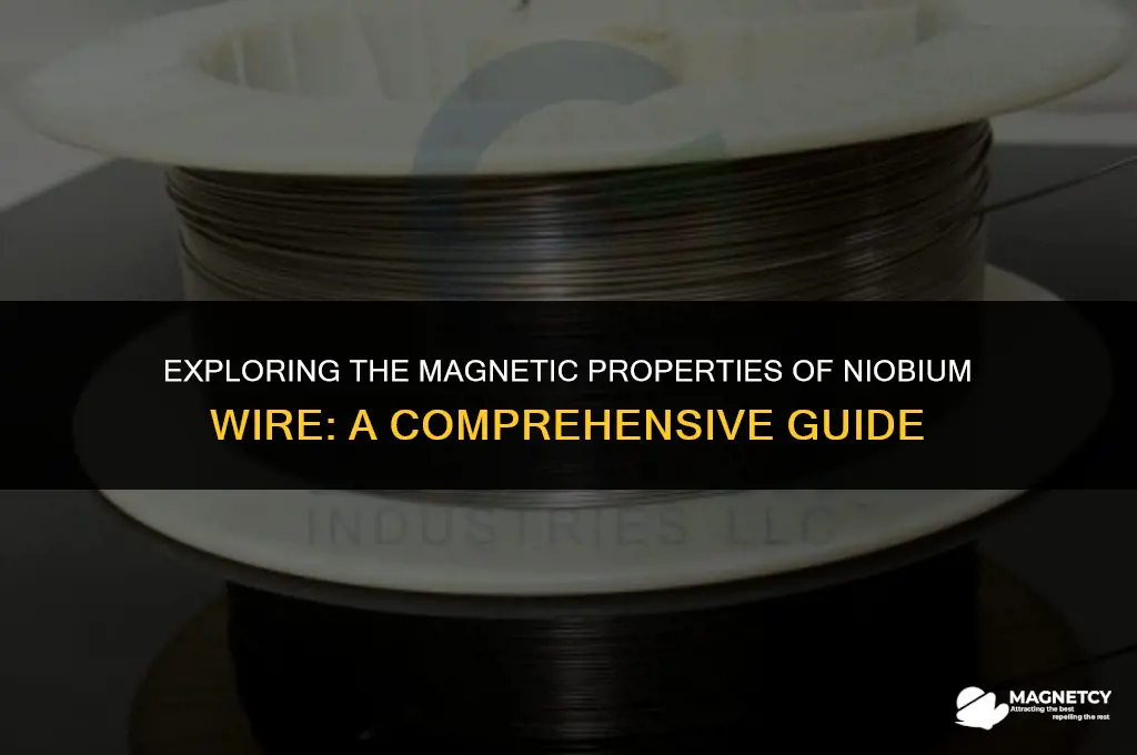 does nobium wire create a magnetic field