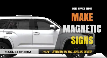Crafting Custom Magnetic Signs: Office Depot's Creative Solutions