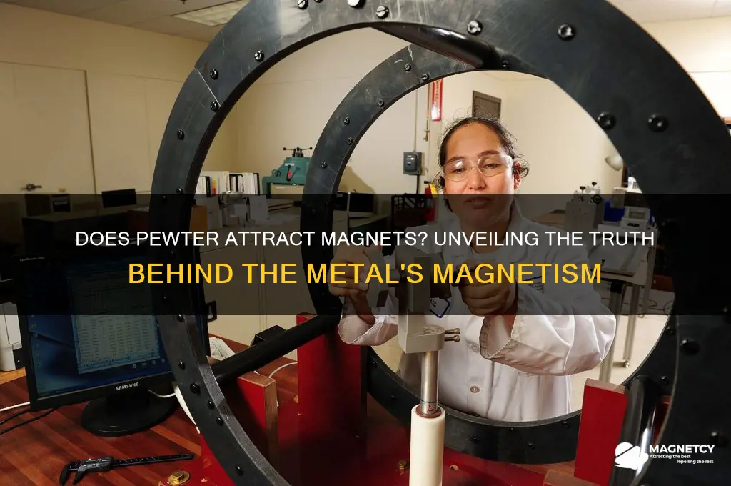 does pewter attract magnet